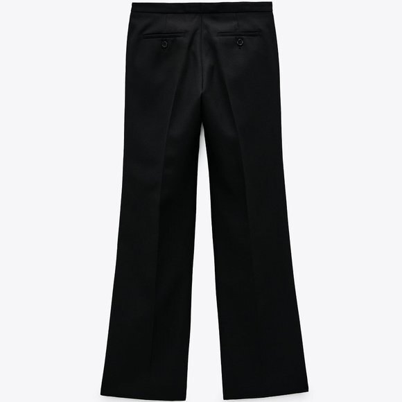 Black Zara Flared Pants Limited Edition (NWT) - Picture 3 of 5